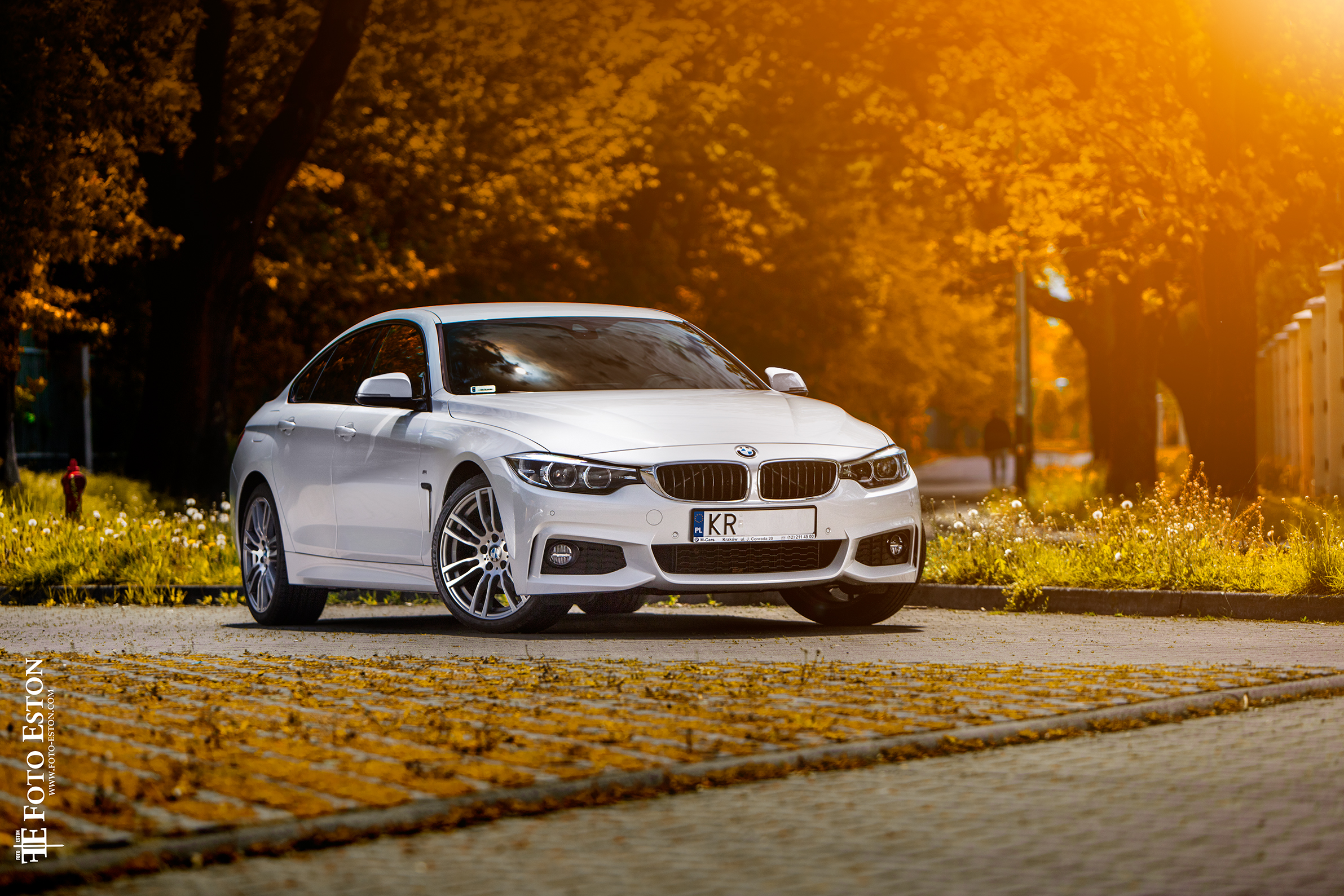 Fotografia plenerowa samochodu BMW 420i M pakiet , wystawionego na sprzedaż. 